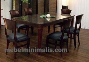 Kursi Makan Kipas 6 Seater