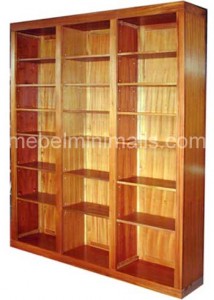 Lemari Rak Buku Minimalis MM 01 Jual Mebel furniture